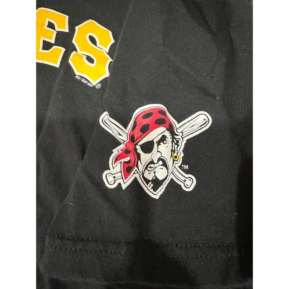 nike pittsburg‎ pirates black tee shirt xl